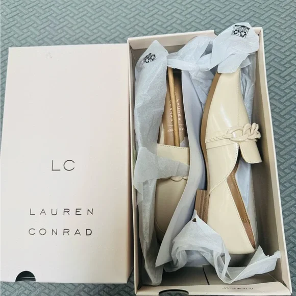 LC Lauren Conrad Demii chain women's loafers - Picture 6 of 12